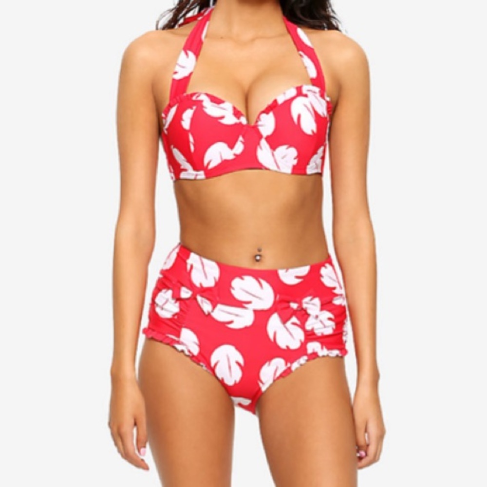 ♥️Disney Lilo & Stitch High-Waisted Swim Bottoms♥️